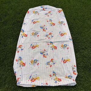 VTG  1984 Dundee Disney Baby Donald Daisy Duck Crib Sheet 100% Cotton USA Made